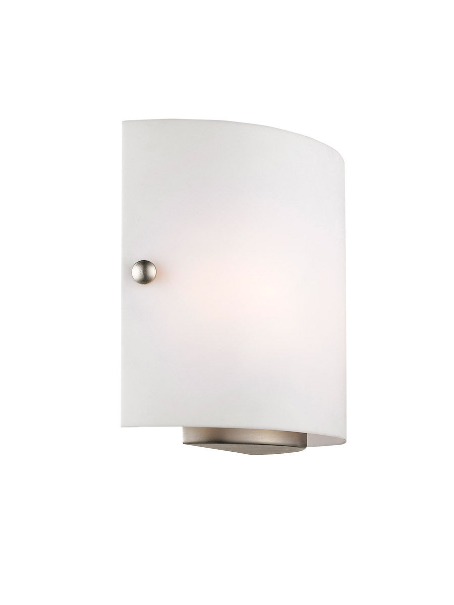 Livex Lighting Wall Sconces Collection 2 Light Brushed Nickel Wall Sconce in Brushed Nickel 4904-91