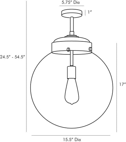 Arteriors Home Reeves Large Outdoor Pendant 49207