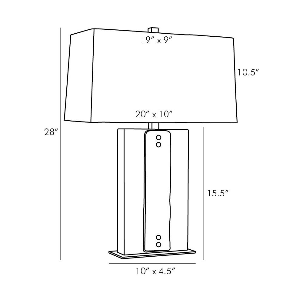 Arteriors Home Uriah Lamp 49280-429