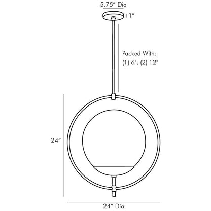 Arteriors Home Volta Pendant 49330