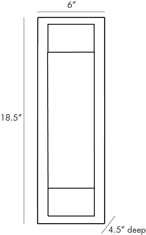 Arteriors Home Charlie Outdoor Sconce 49367