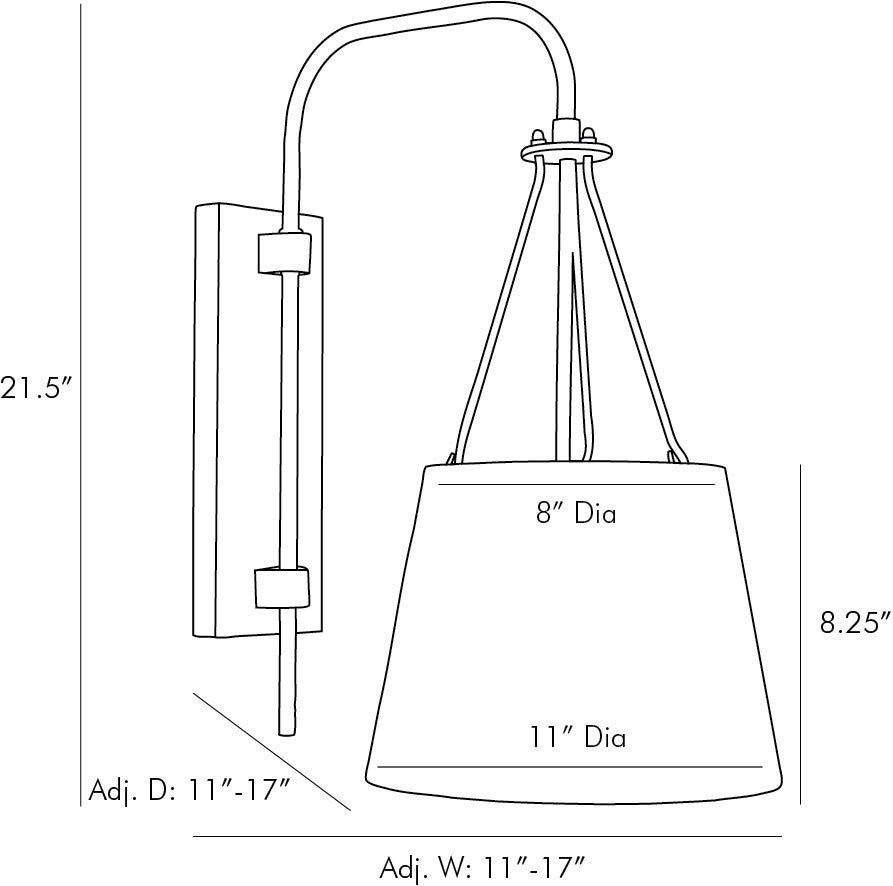 Arteriors Home Franklin Sconce 49392