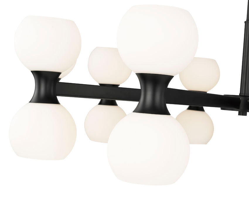 Z-Lite Artemis 20 Light Chandelier in Matte Black 494-20MB