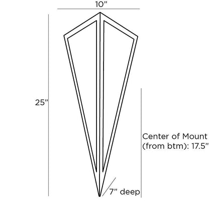 Arteriors Home Priestly Sconce 49529