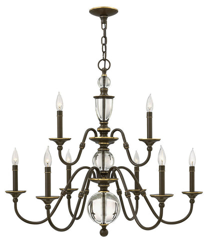 Hinkley Lighting Eleanor Medium Two Tier Light Oiled Bronze 4958LZ