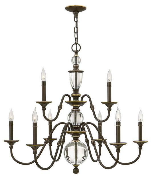 Hinkley Lighting Eleanor Medium Two Tier Light Oiled Bronze 4958LZ