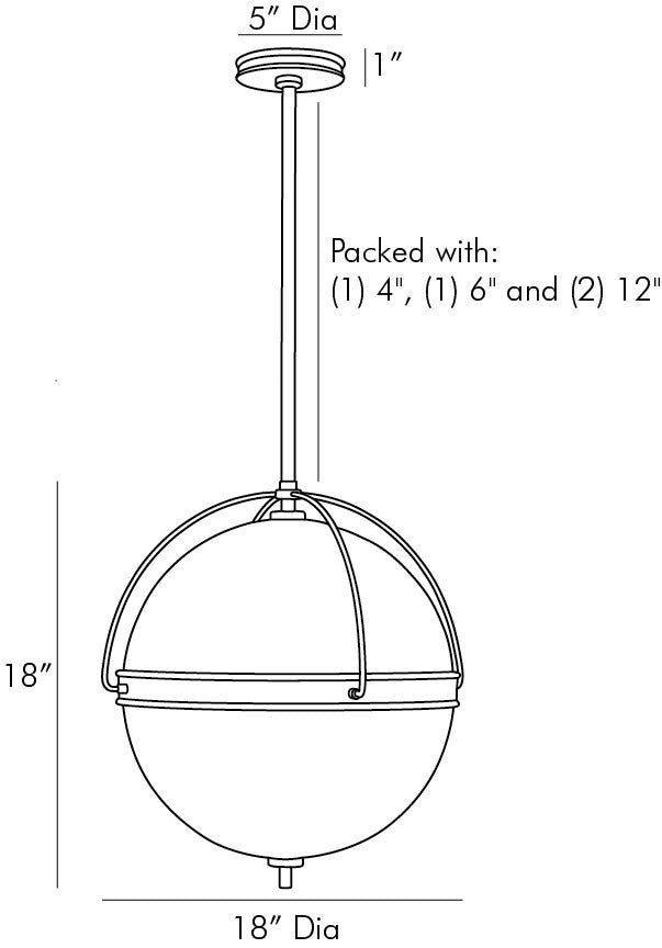 Arteriors Home Dorothy Pendant 49664