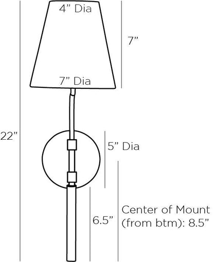 Arteriors Home McCoy Sconce 49797