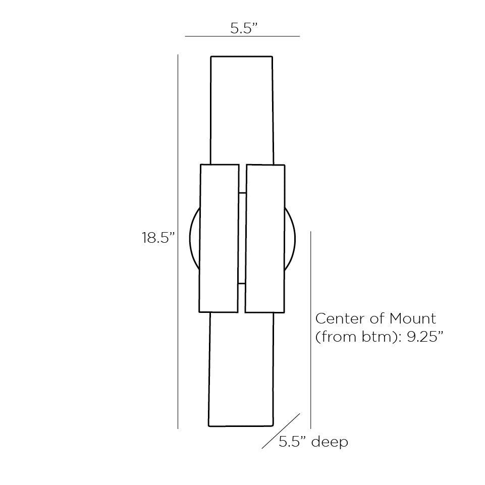 Arteriors Home Monroe Sconce 49836