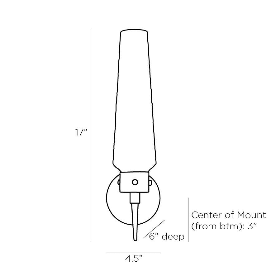 Arteriors Home Omaha Sconce 49851