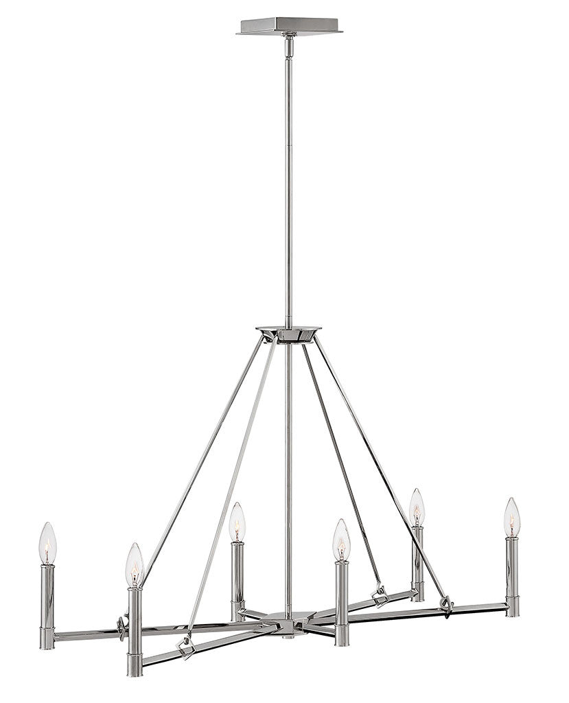 Hinkley Lighting 4986PN Buchanan Indoor in Polished Nickel