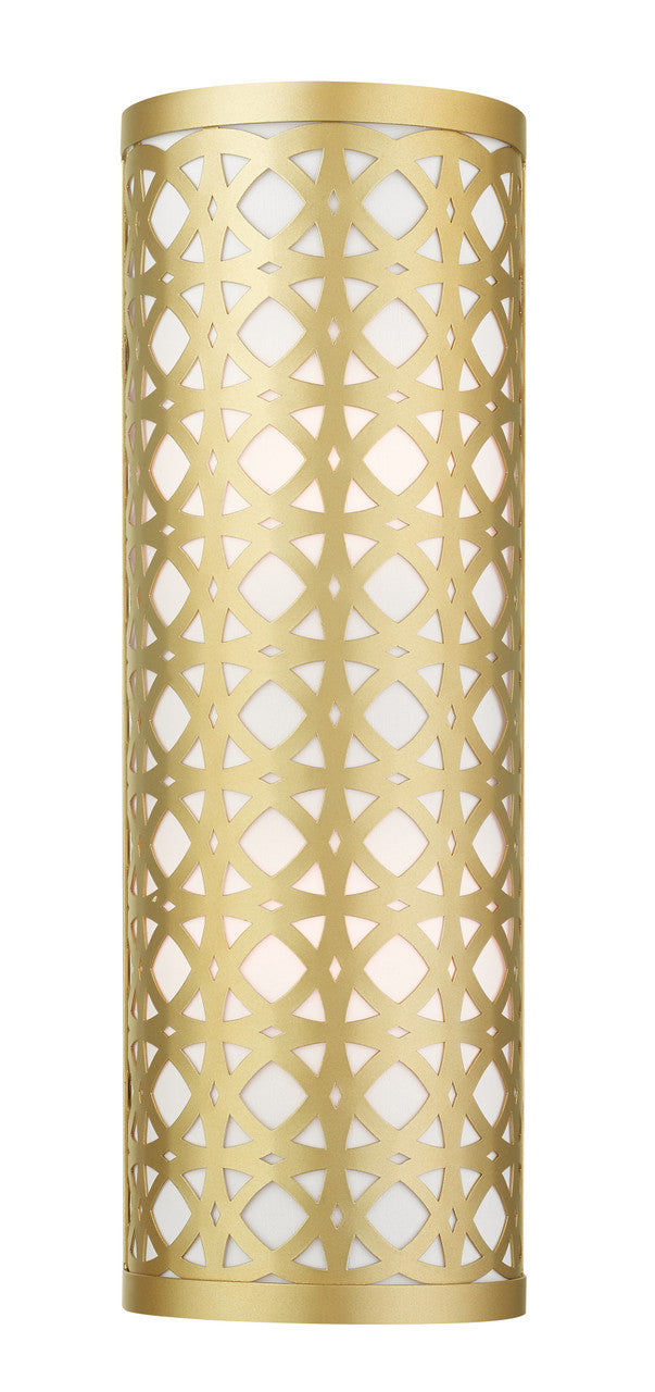 Livex Lighting Calinda Collection  2 Light Soft Gold ADA Sconce  in Soft Gold 49879-33