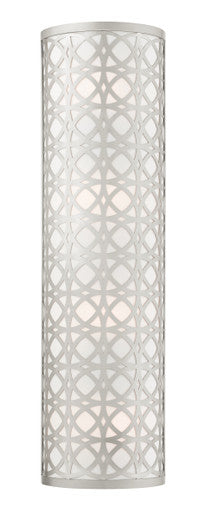 Livex Lighting Calinda Collection  4 Light Brushed NickelADA Sconce  in Brushed Nickel  49880-91