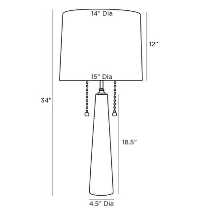 Arteriors Home Sidney Lamp 49924-711