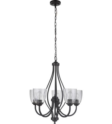 Craftmade 5 Light Chandelier in Espresso 49925-ESP