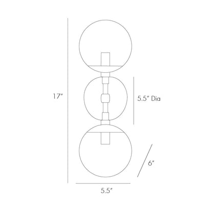 Arteriors Home Polaris Sconce 49961