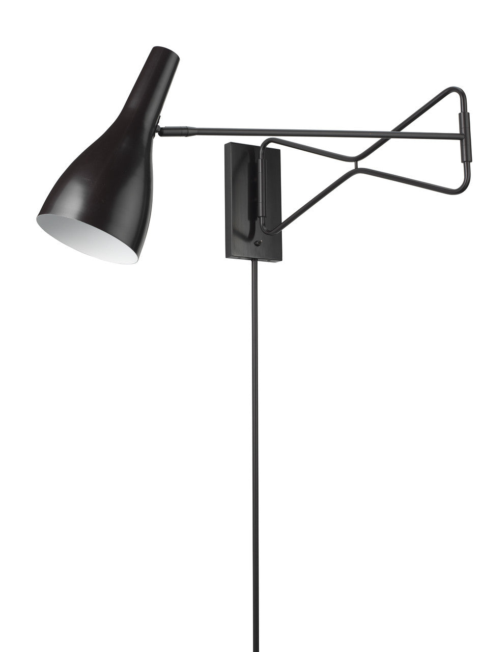 Jamie Young Lenz Swing Arm Wall Sconce 4LENZ-SCOB