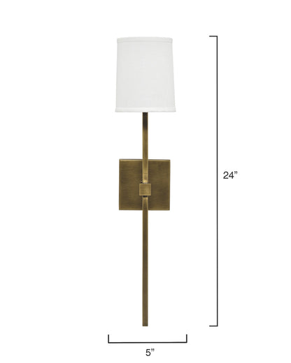 Jamie Young Minerva Wall Sconce 4MINE-SCAB