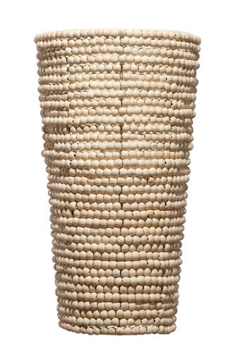 Jamie Young  Seawall Beaded Cone Sconce 4SEAW-CONA