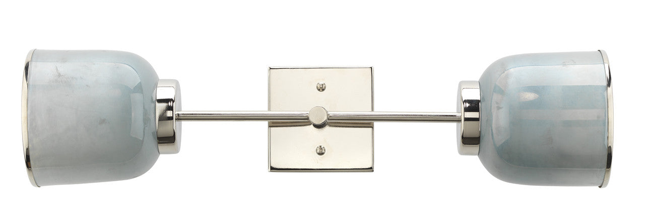 Jamie Young Vapor Double Wall Sconce 4VAPO-DBOP