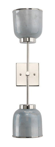 Jamie Young Vapor Double Wall Sconce 4VAPO-DBOP