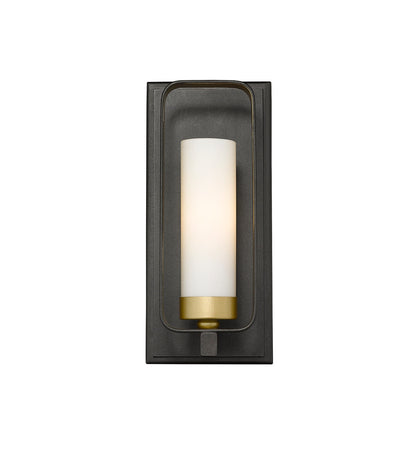 Z-Lite Aideen 1 Light Wall Sconce in Bronze Gold 6000-1S-BZGD