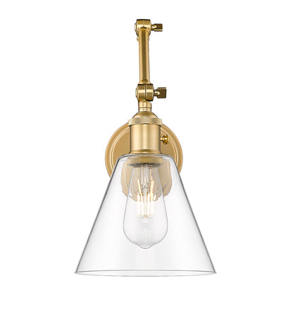 Z-Lite Gayson 1 Light Wall Sconce in Modern Gold 348S-MGLD