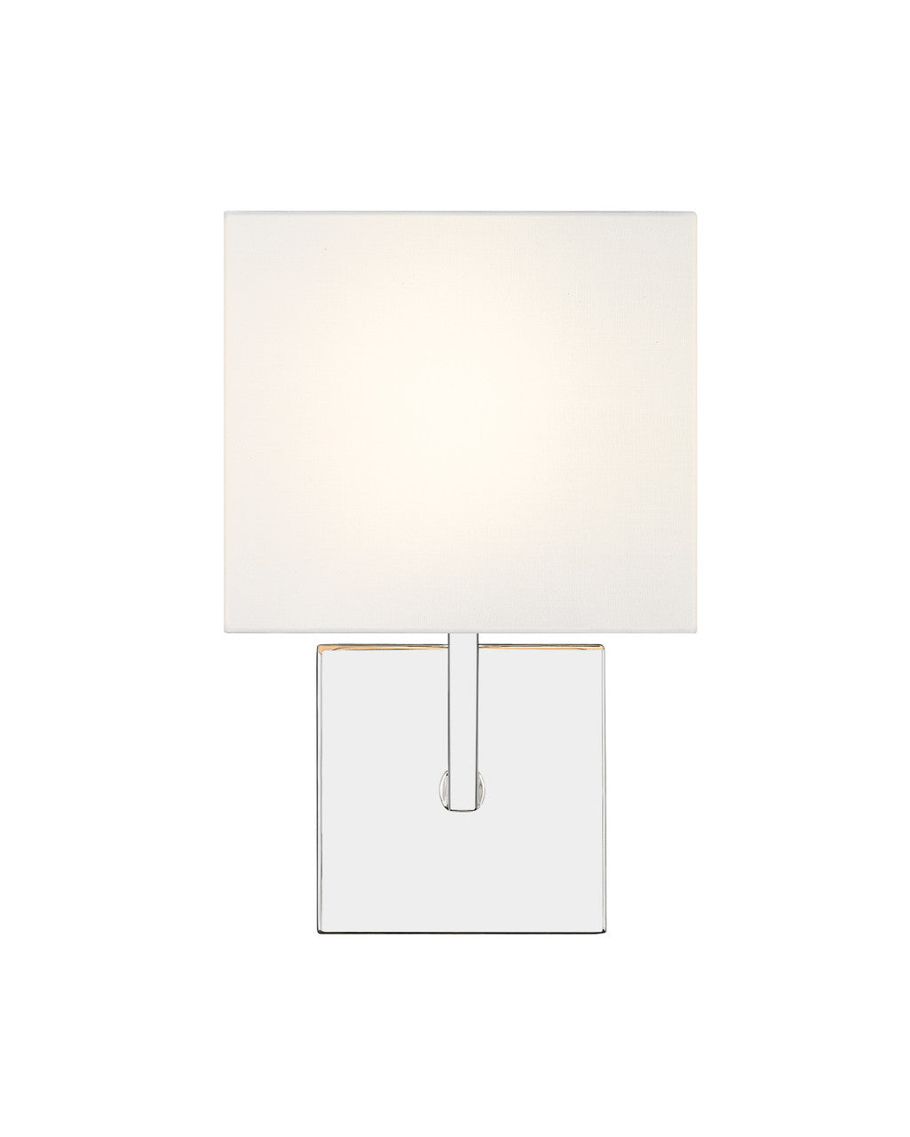 Z-Lite Saxon 1 Light Wall Sconce in Polished Nickel 815-1S-PN