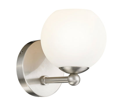 Z-Lite Neoma 1 Light Wall Sconce in Brushed Nickel   1100-1S-BN