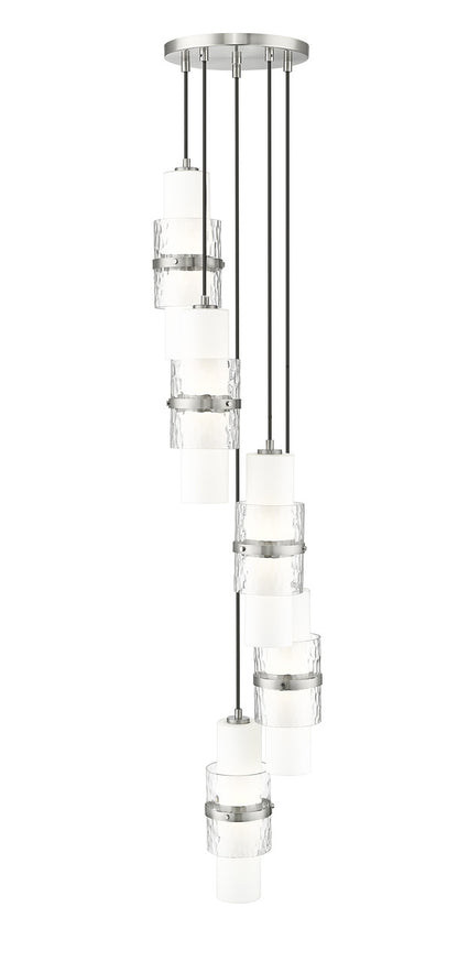 Z-Lite Cayden 5 Light Chandelier in Brushed Nickel 1946P-5R-BN