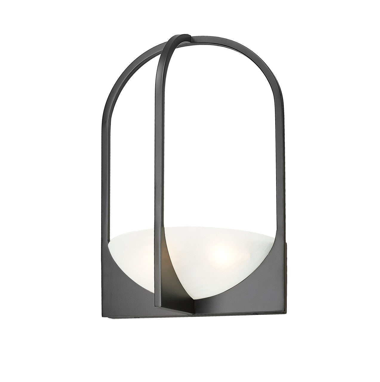 Z-Lite Devon 2 Light Wall Sconce in Matte Black 1947-2S-MB