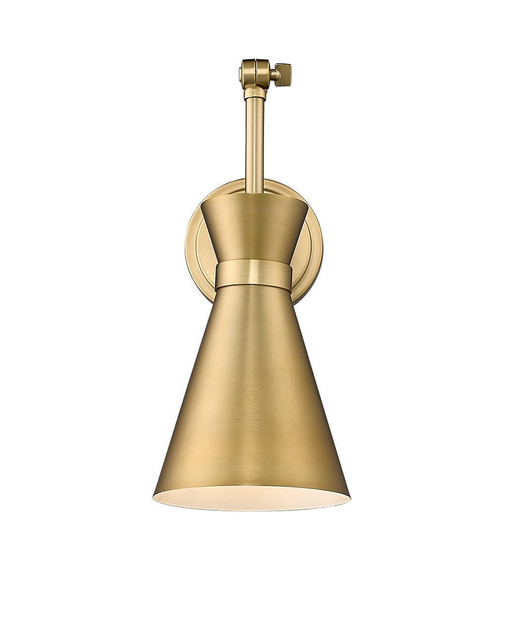 Z-Lite Soriano 1 Light Wall Sconce in Modern Gold 351S-MGLD