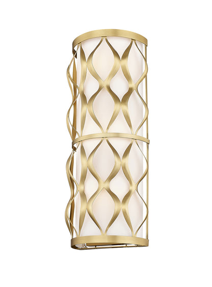 Z-Lite Harden 3 Light Wall Sconce in Modern Gold 1948-3S-MGLD