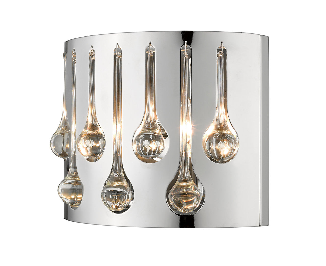 Z-Lite Oberon 2 Light Wall Sconce in Chrome 453R2S-CH