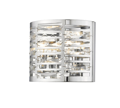 Z-Lite Cronise 2 Light Wall Sconce in Chrome 469-2S-CH