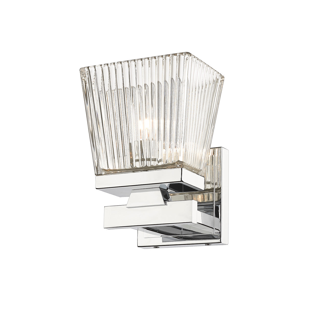 Z-Lite Astor 1 Light Wall Sconce in Chrome 1936-1S-CH