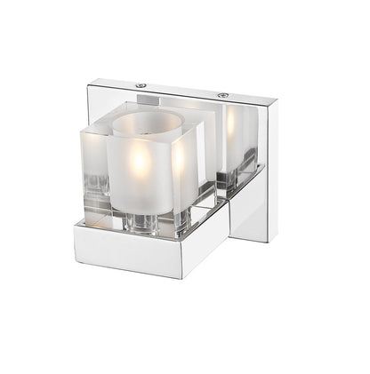 Z-Lite Fallon 1 Light Wall Sconce in Chrome 467-1S-CH