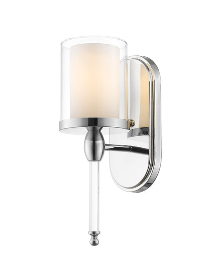 Z-Lite Argenta 1 Light Wall Sconce in Chrome 1908-1S