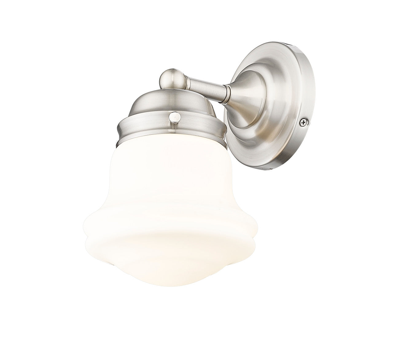 Z-Lite Vaughn 1 Light Wall Sconce in Brushed Nickel 735-1S-BN