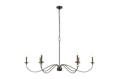 Z-Lite Arrington 6 Light Chandelier in Plated Bronze 2301-63BP