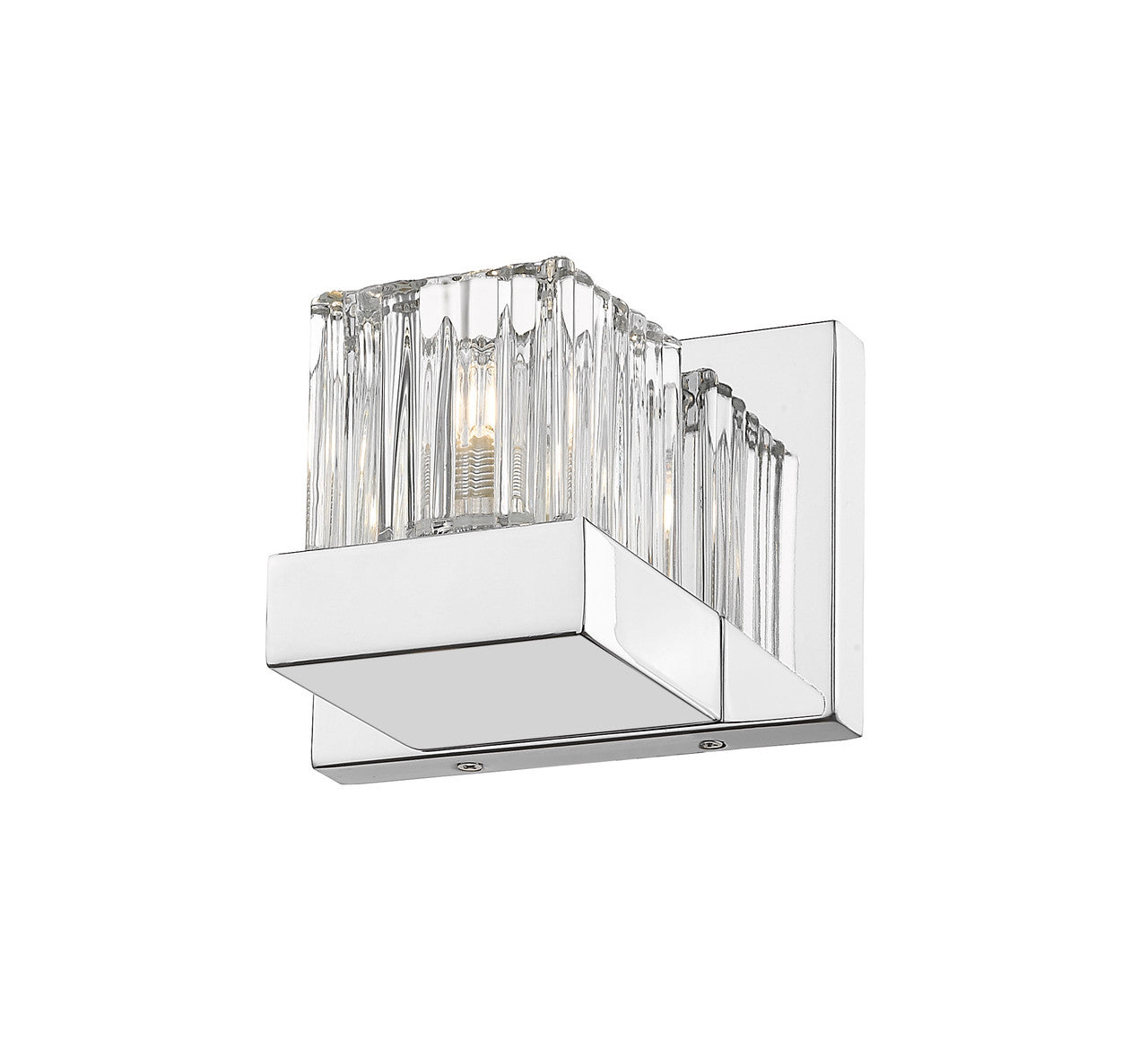 Z-Lite Fallon 1 Light Wall Sconce in Chrome 468-1S-CH-LED