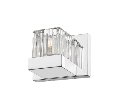 Z-Lite Fallon 1 Light Wall Sconce in Chrome 468-1S-CH-LED