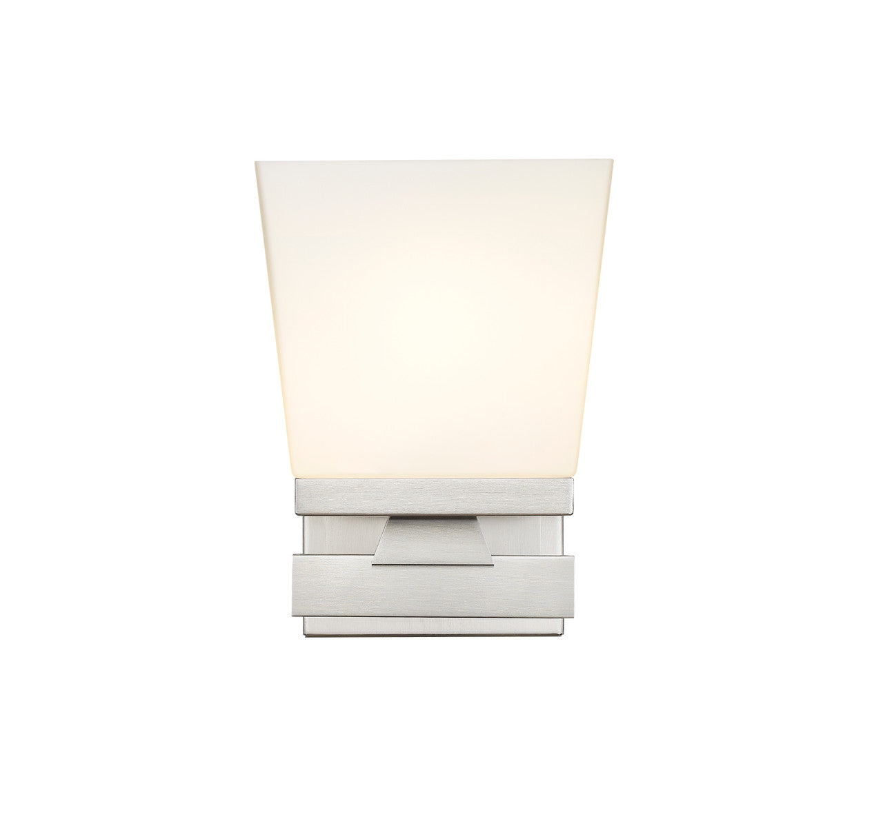 Z-Lite Astor 1 Light Wall Sconce in Brushed Nickel 1937-1S-BN