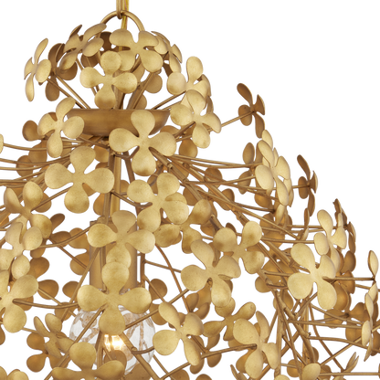 Currey & Co. Cloverfield Gold Pendant 9000-1088