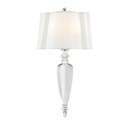 OPEN BOX NEW: Hudson Valley Lighting Tipton 2 Light Wall Sconce In Polished Nickel 7411-PN