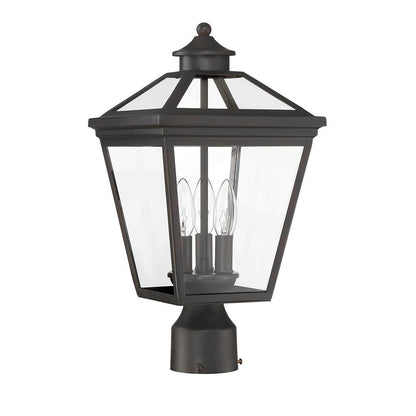 Savoy House Ellijay 3-Light Outdoor Post Lantern in English Bronze 5-147-13