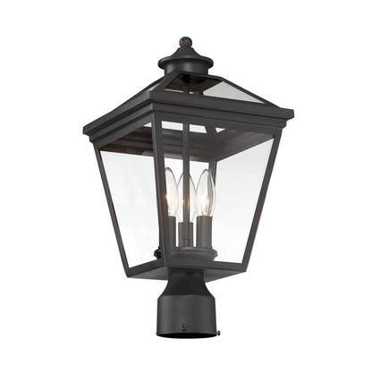 Savoy House Ellijay 3-Light Outdoor Post Lantern in English Bronze 5-147-13