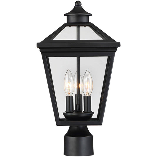 Savoy House Ellijay Post Lantern in Black 5-147-BK