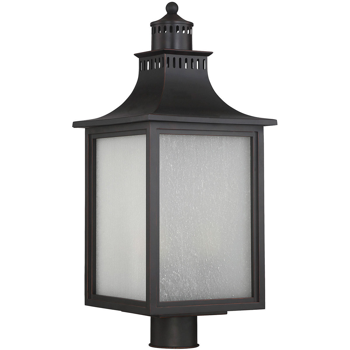 Savoy House Monte Grande 3-Light Outdoor Post Lantern in English Bronze 5-255-13