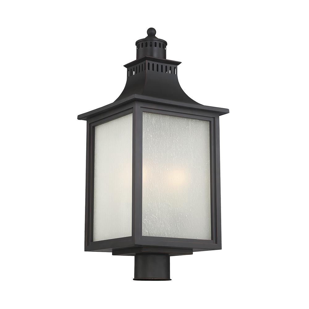 Savoy House Monte Grande 3-Light Outdoor Post Lantern in English Bronze 5-255-13